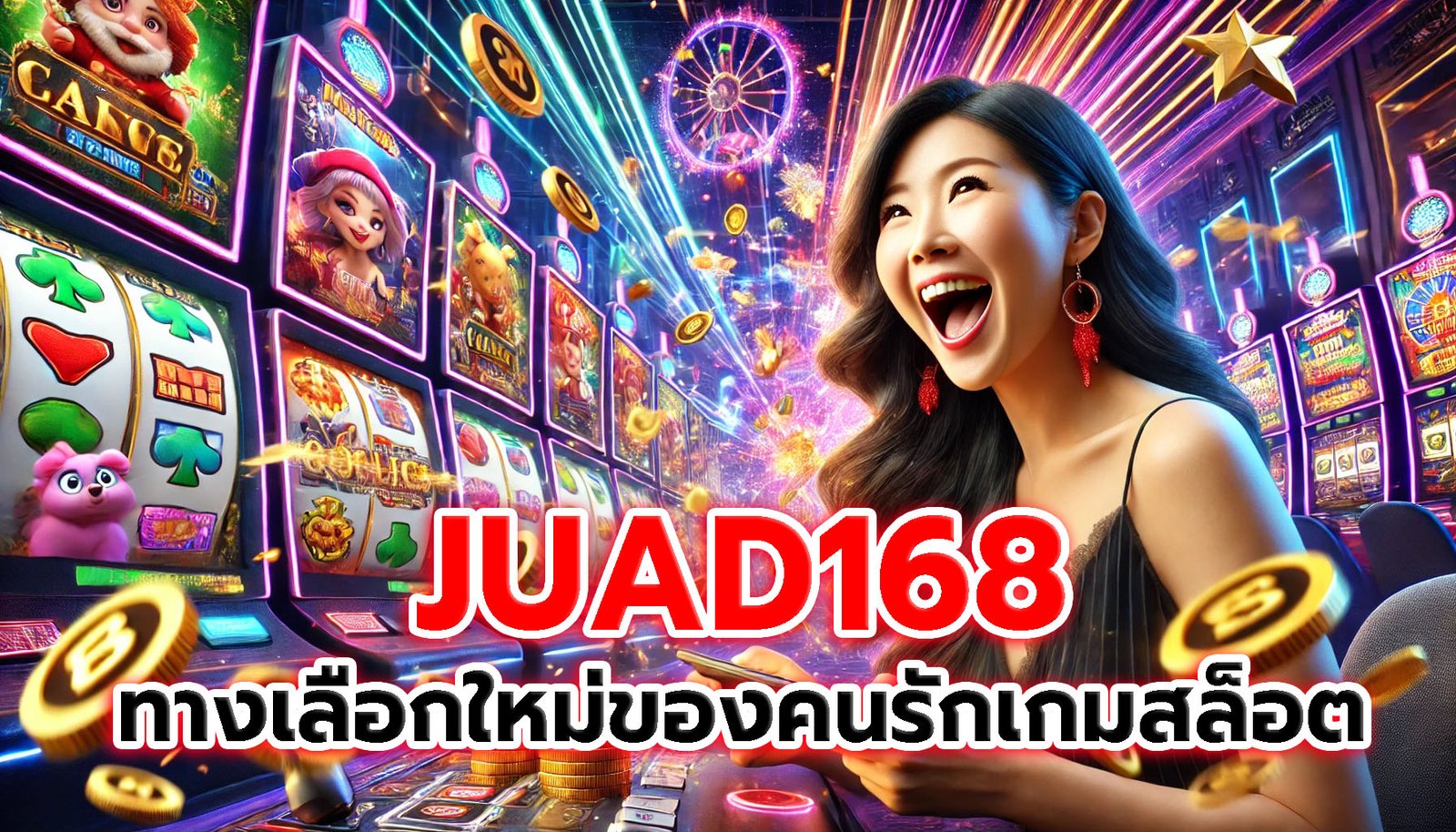 JUAD168 ทางเลือกใหม่ของคนรักเกมสล็อตและคาสิโนออนไลน์